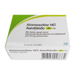 Атомоксетин HCL 40 мг Европа :: Аналог Когниттера :: Aurobindo капс. №30 в Томске и области фото